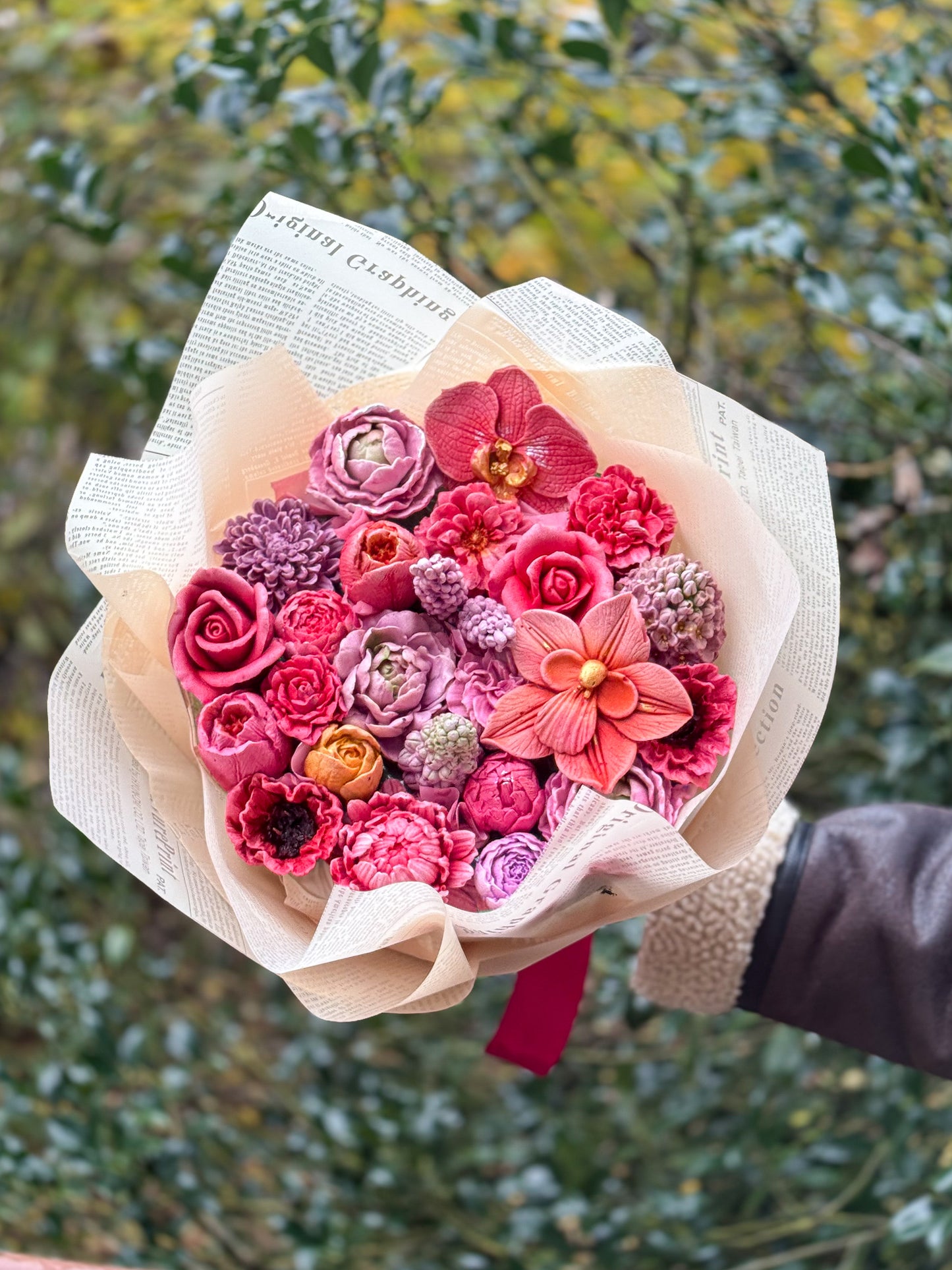 Flowers on Dessert